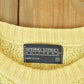 Vintage 1990s Spring Street Knitters Cable Knit Abstract Pattern Crewneck Sweater Made In USA Men's Medium from propervintagecanada