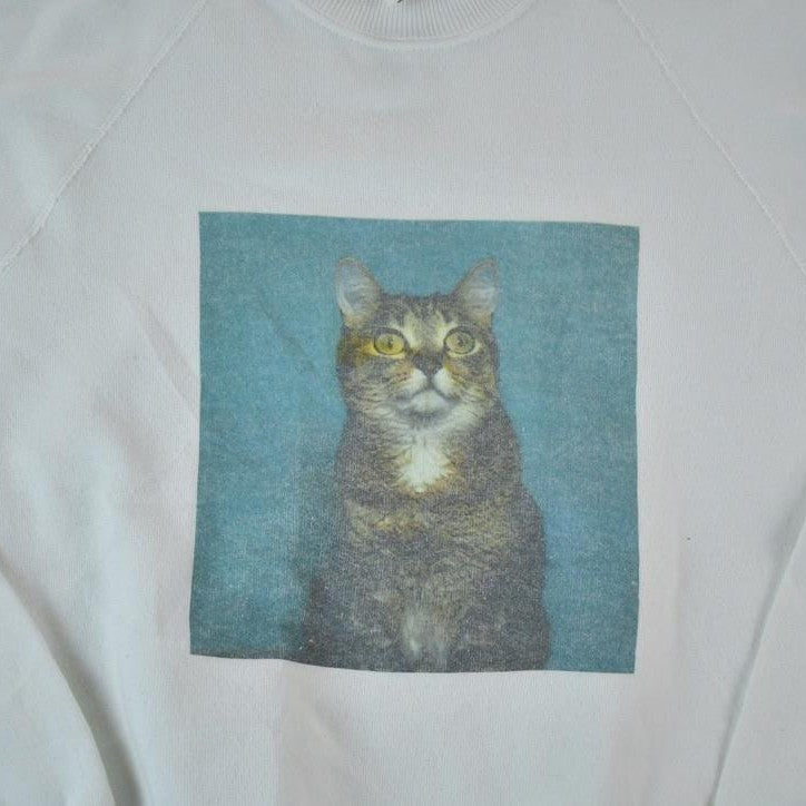 Vintage 1990s Sprung Cat Crewneck Sweatshirt Womens M from propervintagecanada