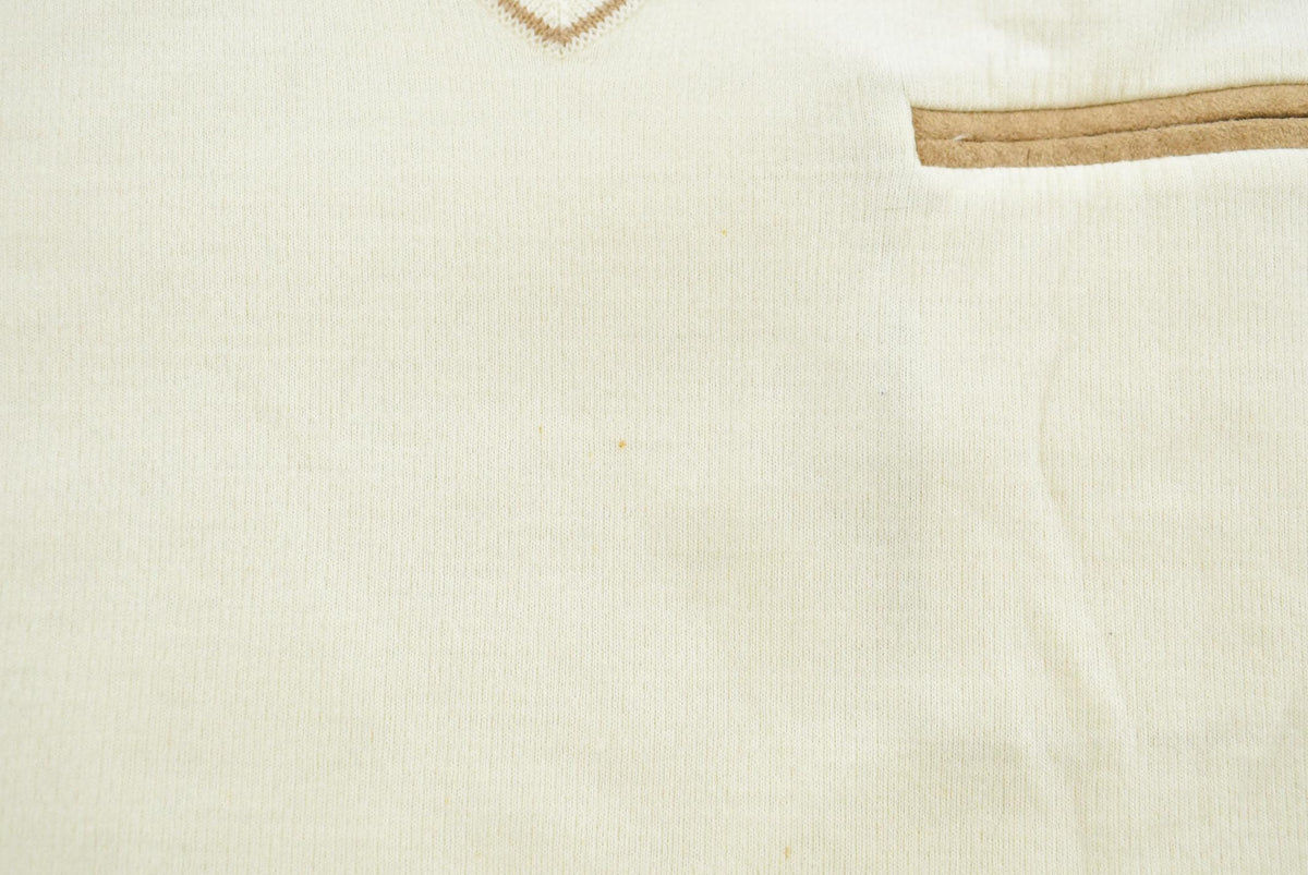 Vintage 1990s St. Croix Knitted Wool V-Neck Sweater Mens M from propervintagecanada