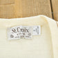 Vintage 1990s St. Croix Knitted Wool V-Neck Sweater Mens M from propervintagecanada