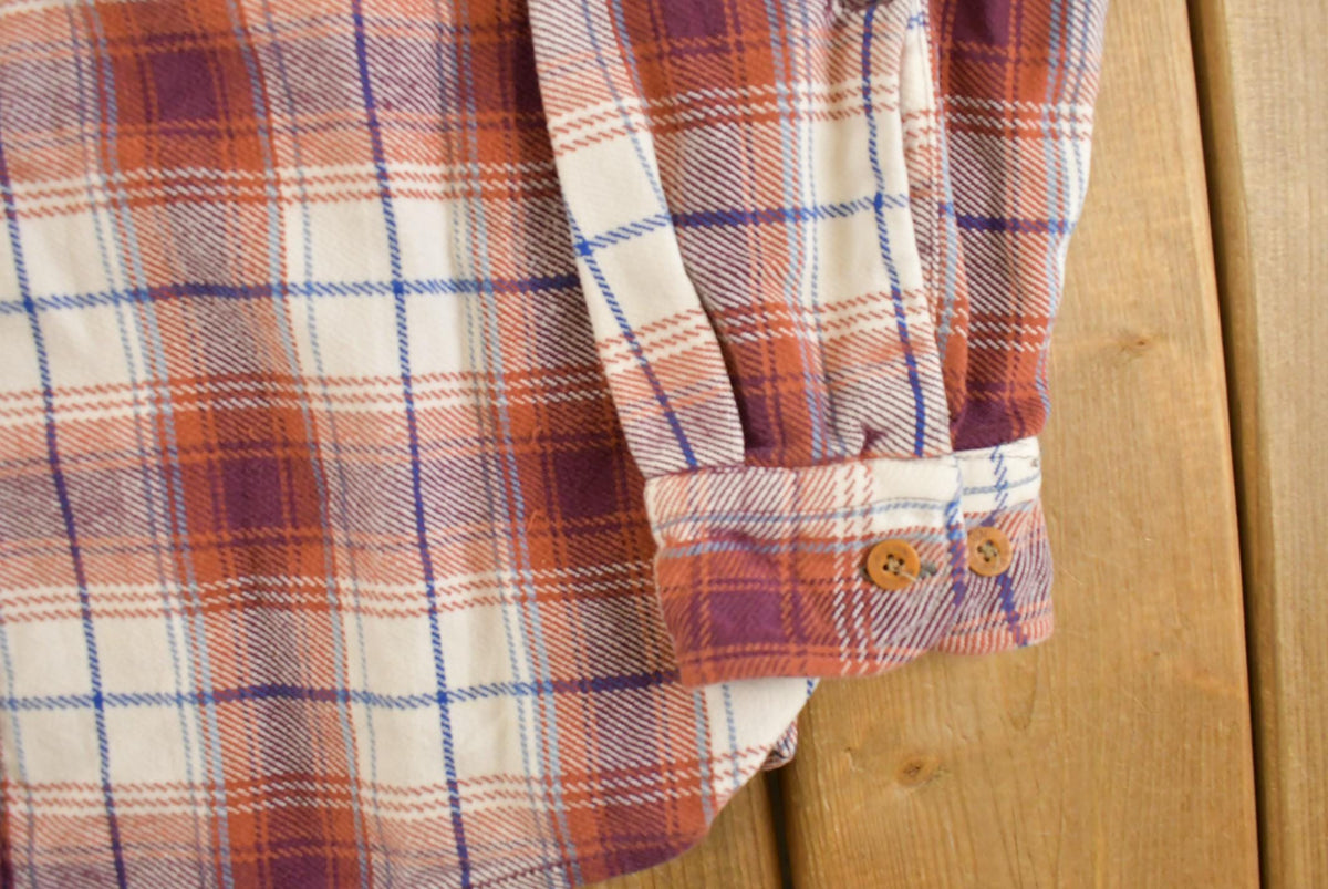Vintage 1990s St. John's Bay Big Mac Flannel Plaid Button Up Shirt Men's L from propervintagecanada