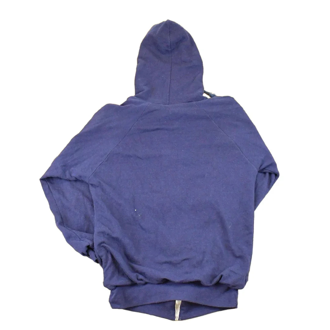 Vintage 1990s St John's Bay Blank Thermal Lined Zip Up Hoodie Sweatshirt Mens M from propervintagecanada