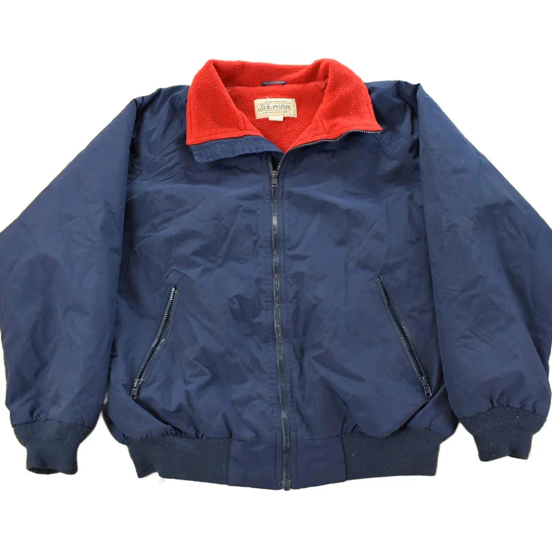 Vintage 1990s St. John's Bay Fleece Lined Jacket Men's Medium from propervintagecanada