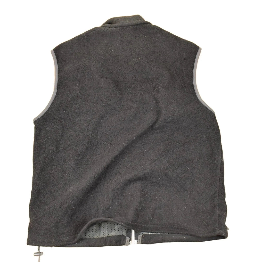 Vintage 1990s St John's Bay Fleece Outdoorsman Sweater Vest Men's L from propervintagecanada