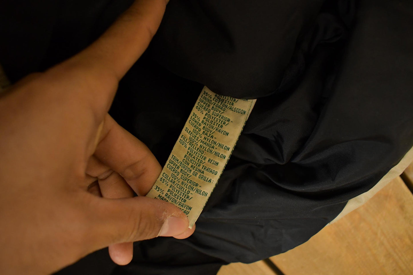 Vintage 1990s St. John's Bay Insulated Hooded Jacket Men's Medium from propervintagecanada