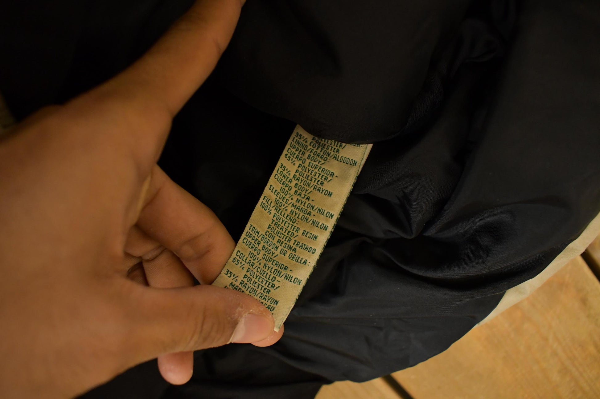 Vintage 1990s St. John's Bay Insulated Hooded Jacket Men's Medium from propervintagecanada