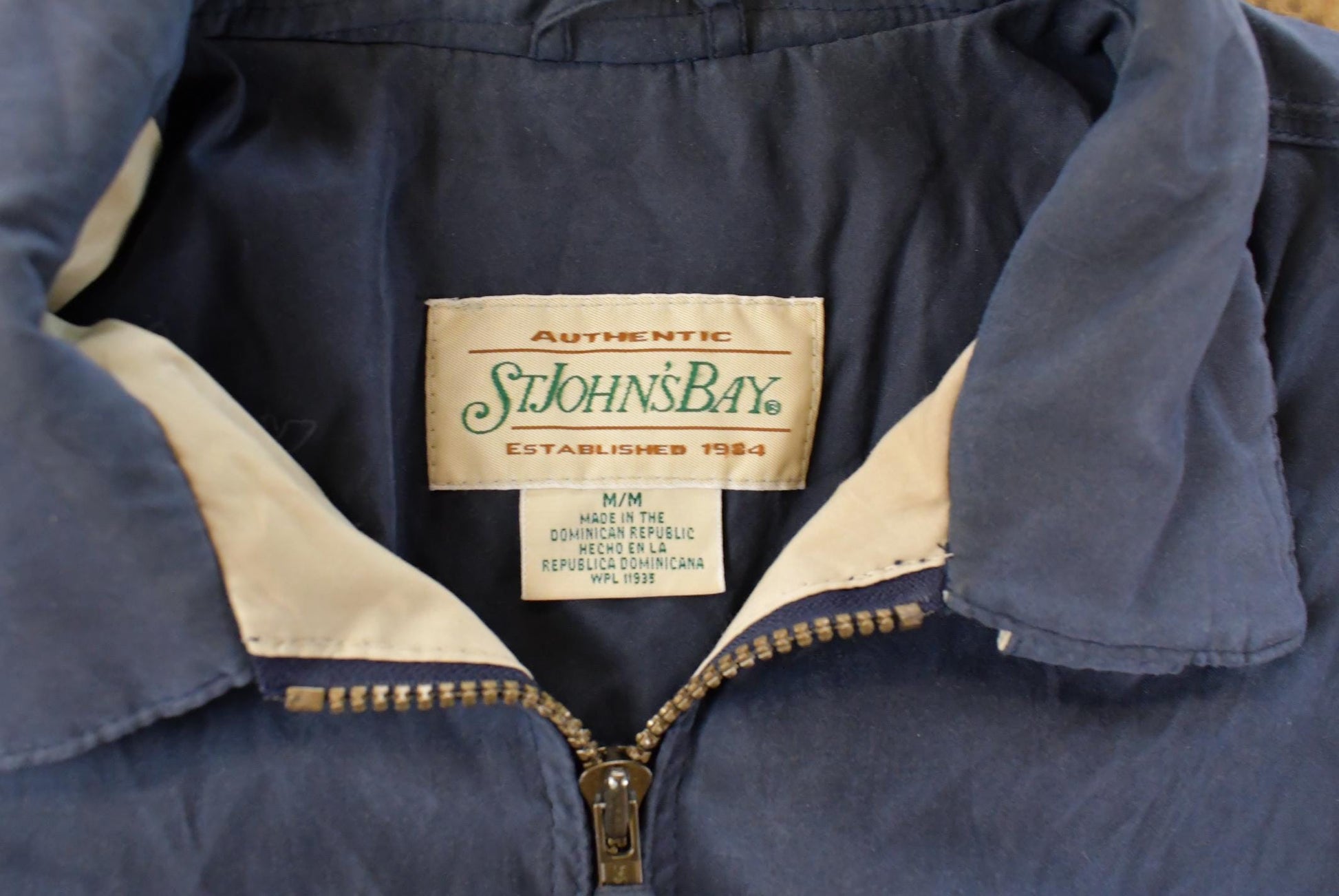 Vintage 1990s St. John's Bay Jacket Men's Medium from propervintagecanada