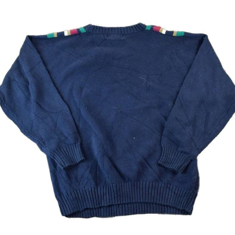 Vintage 1990s St John's Bay Knit Crewneck Sweater Men's Large from propervintagecanada