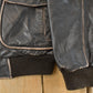 Vintage 1990s St. John's Bay Leather Flight Jacket Men's Large from propervintagecanada