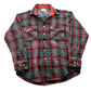 Vintage 1990s St John's Bay Plaid Flannel Button Up Shirt from propervintagecanada