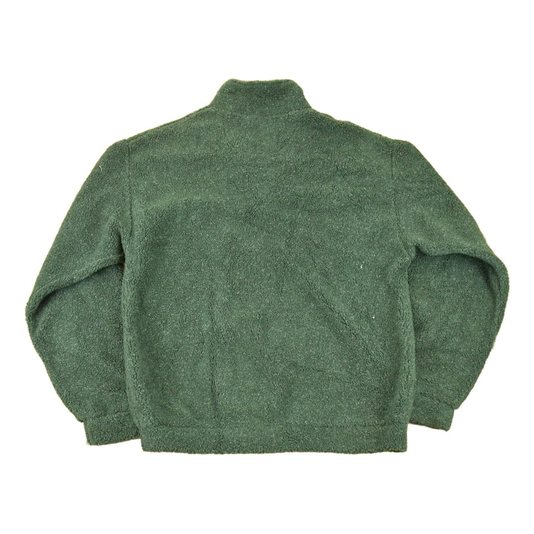 Vintage 1990s St John's Bay Quarter Button Fleece Outdoorsman Sweater Men's L from propervintagecanada