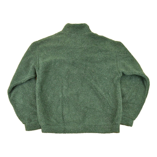 Vintage 1990s St John's Bay Quarter Button Fleece Outdoorsman Sweater Men's L from propervintagecanada