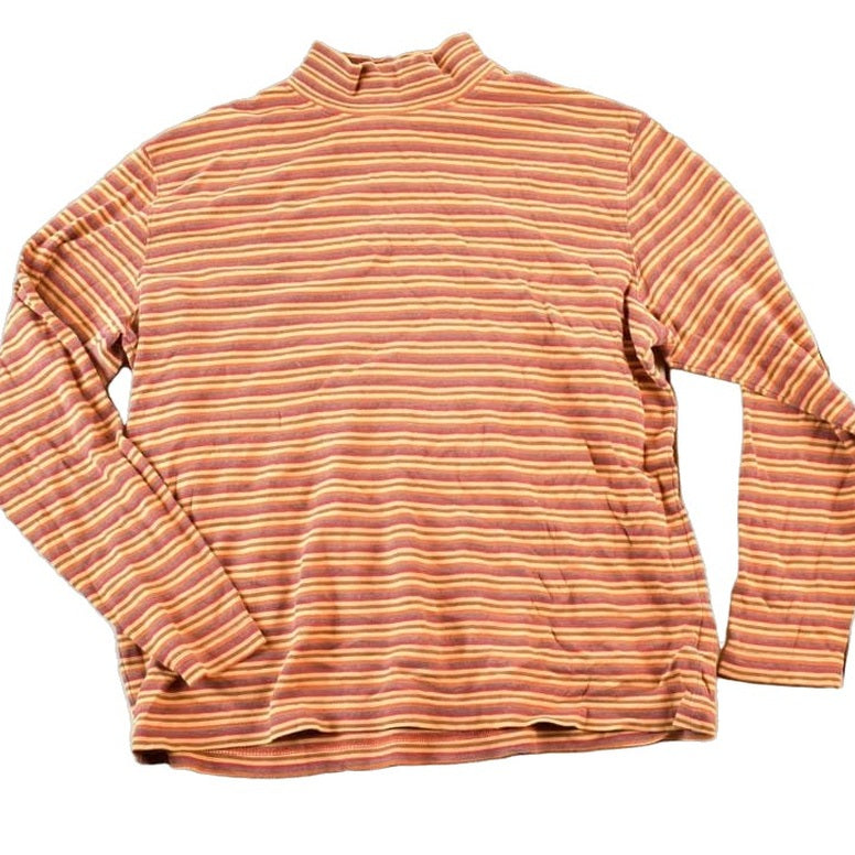 Vintage 1990s St John's Bay Striped Crewneck Sweatshirt Women's Small from propervintagecanada