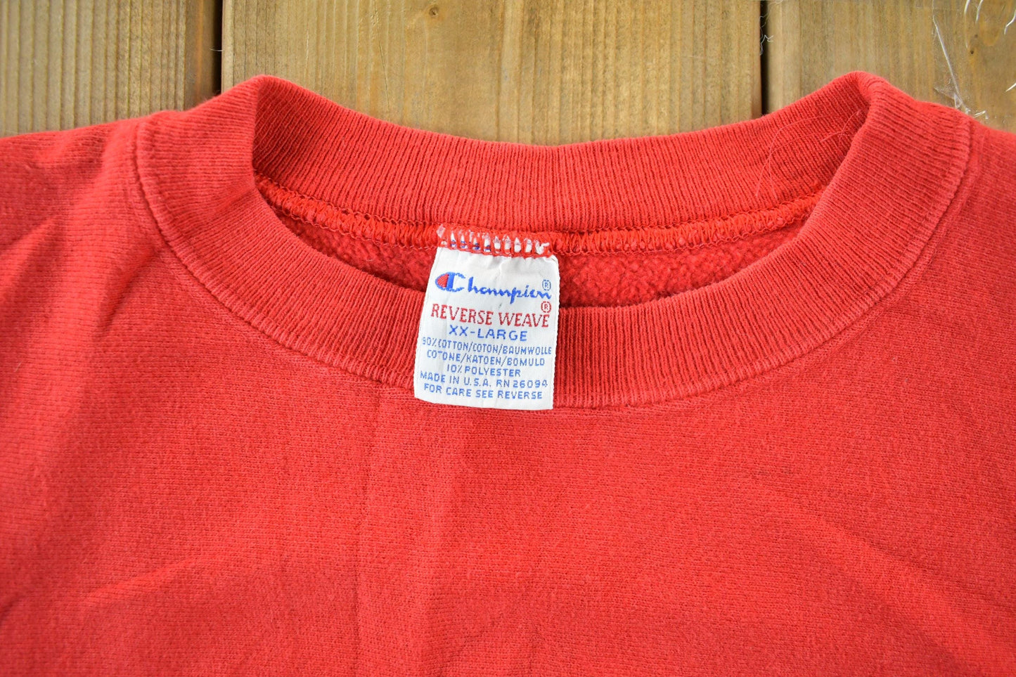 Vintage 1990s St. John's University Champion Reverse Weave Crewneck Sweatshirt Men's 2XL from propervintagecanada