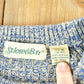 Vintage 1990s St Johns Bay Knit Abstract Pattern Crewneck Sweater Made InMen's Medium from propervintagecanada