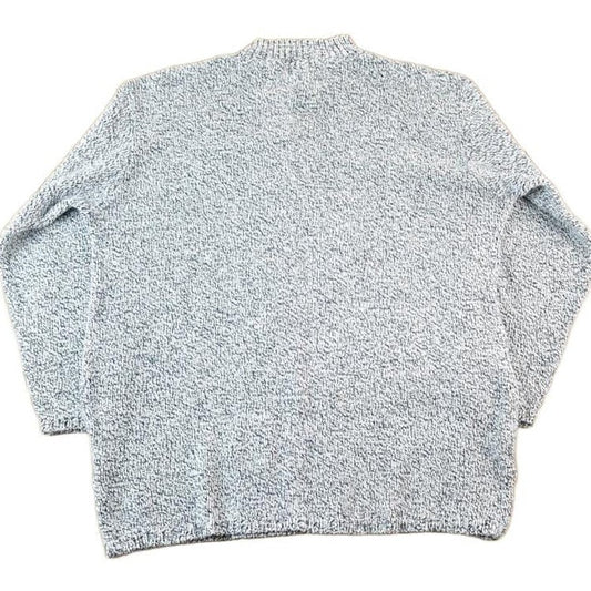 Vintage 1990s St Johns Bay Knit Abstract Pattern Crewneck Sweater Mens L from propervintagecanada