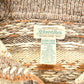 Vintage 1990s St Johns Bay Knit Abstract Pattern Crewneck Sweater Women's XL from propervintagecanada