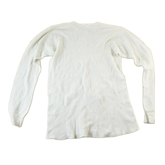 Vintage 1990s St Johns Bay Waffle Knit Crewneck Sweater Mens L from propervintagecanada