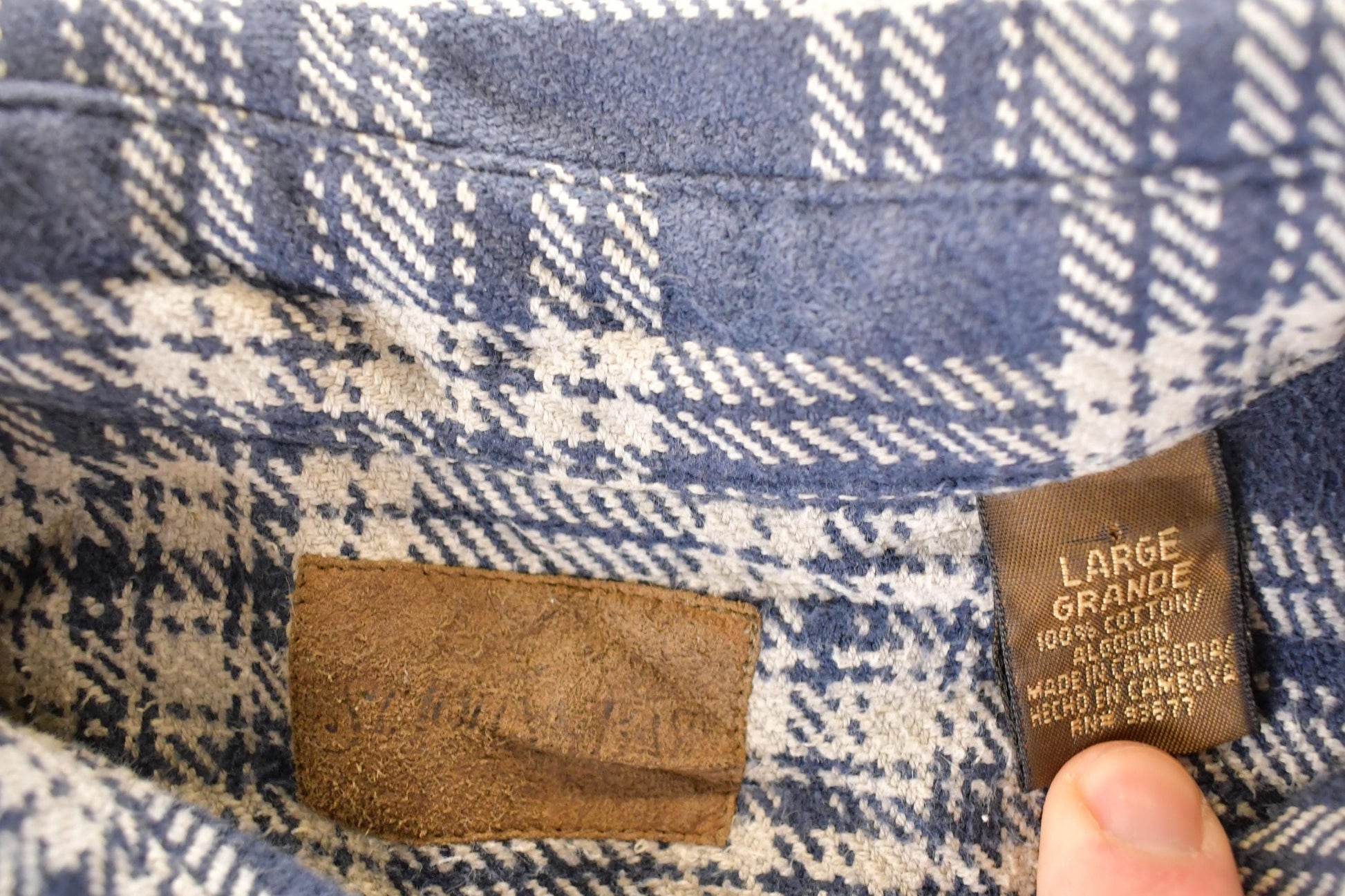 Vintage 1990s St Johns Bay Western Style Button Up Shirt Men's Large from propervintagecanada