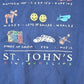 Vintage 1990s St Johns Newfoundland Souvenir Crewneck Sweatshirt Made In USA Men's XL from propervintagecanada