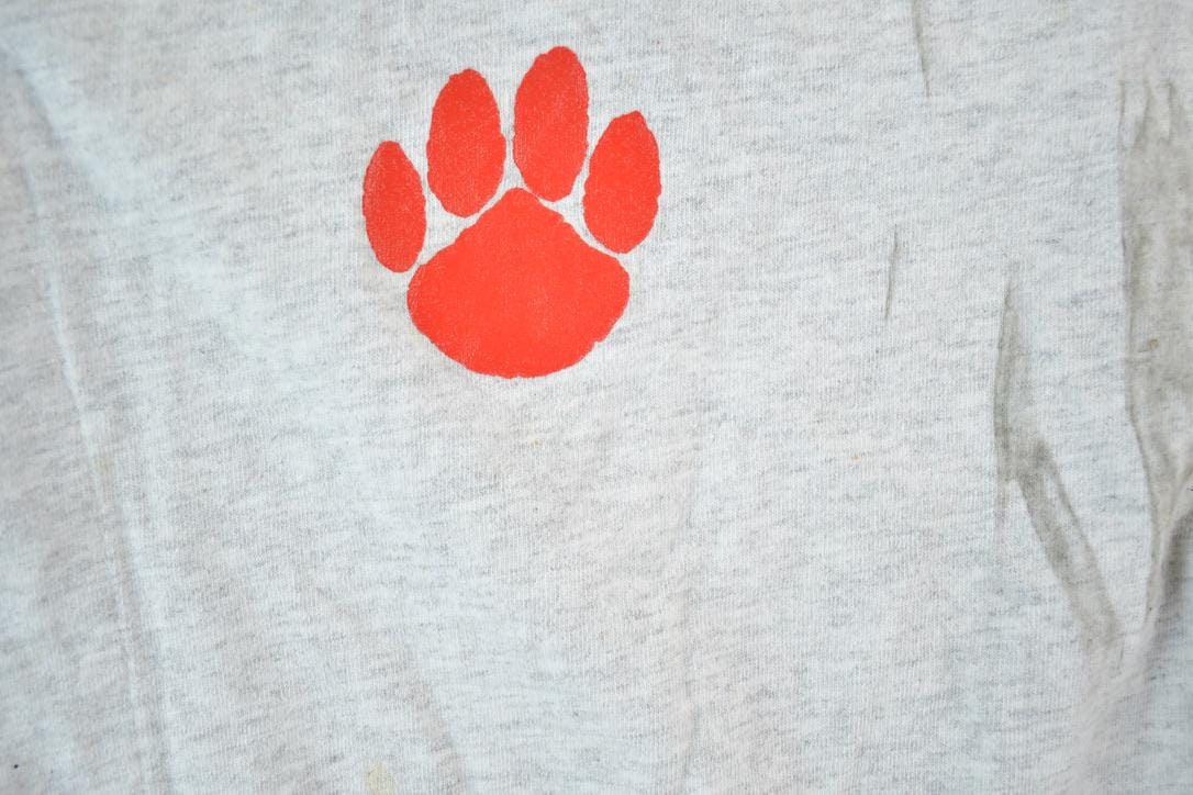 Vintage 1990s St Josephs Wildcats Baseball Style Signal Sports Button Up Souvenir Single Stitch Graphic Print T-Shirt Made In USA Men's XL from propervintagecanada