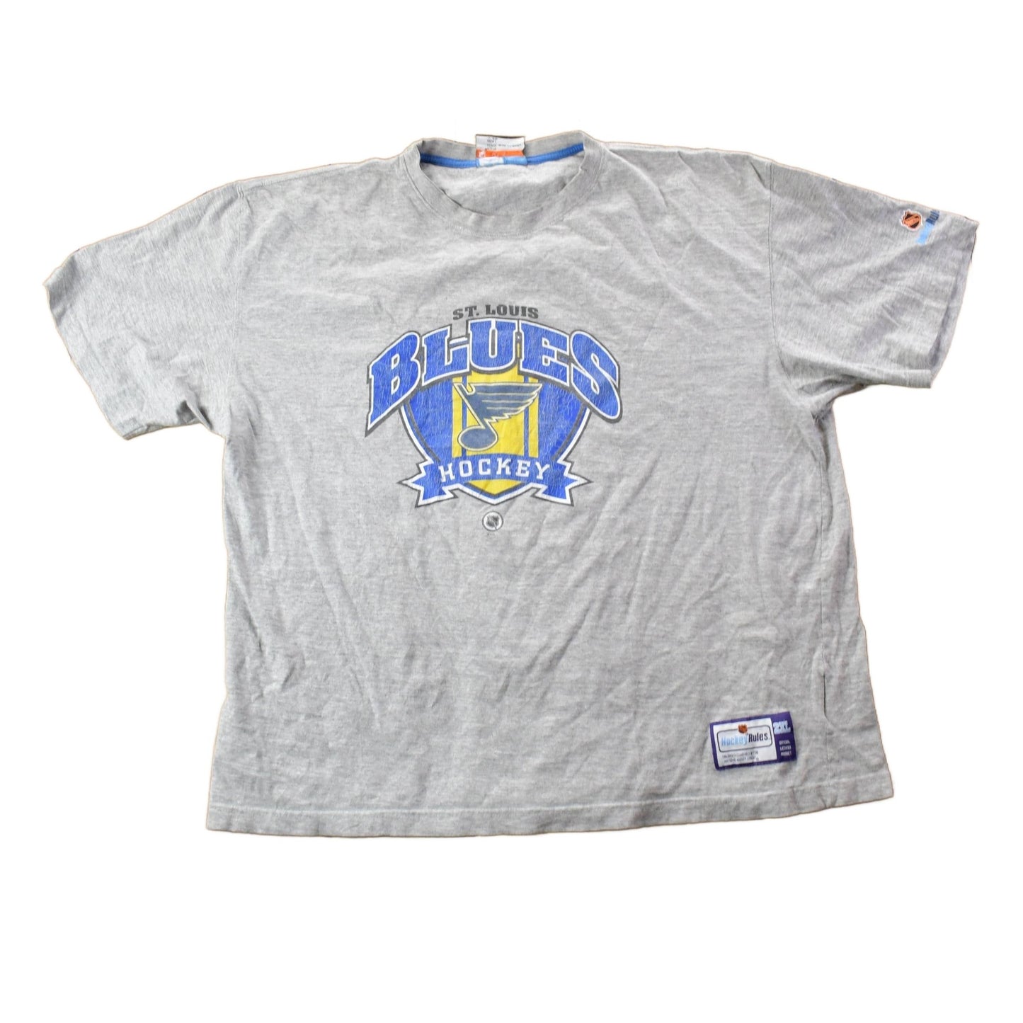 Vintage 1990s St Louis Blues NHL Graphic T-Shirt / Made In USA / Single Stitch / NHL Hockey / 90s Streetwear / Sportswear from propervintagecanada