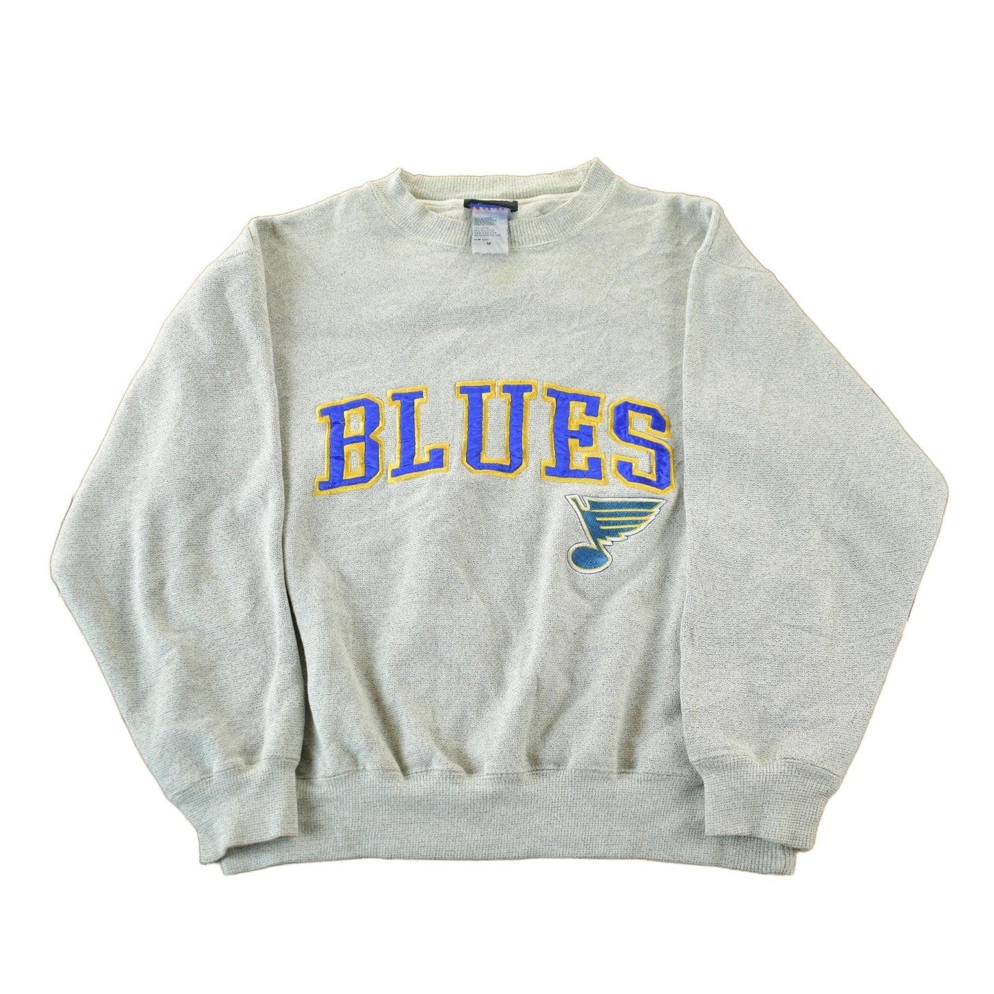 Vintage 1990s St Louis Blues NHL Hockey Crewneck Sweatshirt Men's Small from propervintagecanada
