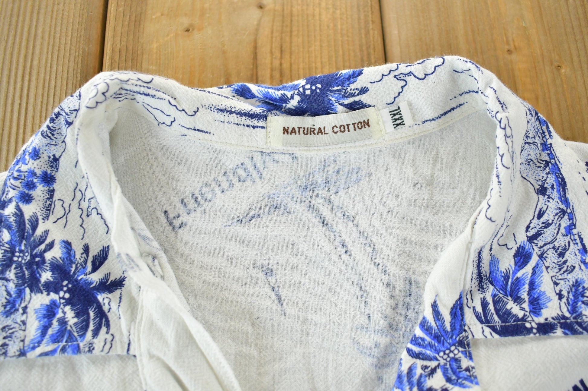 Vintage 1990s St. Maarten Button Up Shirt from propervintagecanada