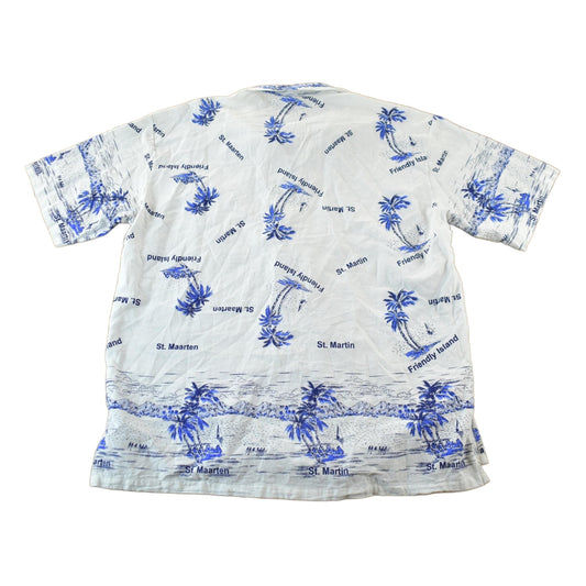 Vintage 1990s St. Maarten Button Up Shirt from propervintagecanada