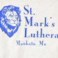Vintage 1990s St Mark's Lutheran Lions Crewneck Sweatshirt Men's L from propervintagecanada