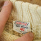Vintage 1990s St Michael 100% Cable Knit Wool Knit Sweater Men's Large from propervintagecanada