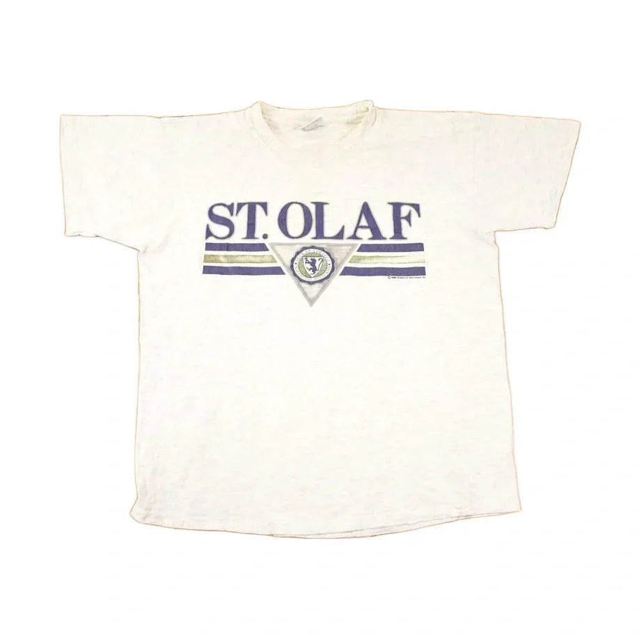 Vintage 1990s St Olaf Collegiate T-Shirt Men's L from propervintagecanada