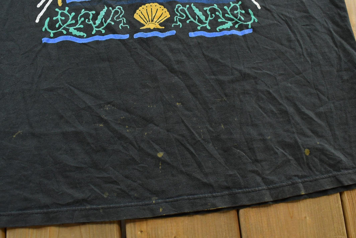 Vintage 1990s St Thomas Sailboat Islands Graphic T-Shirt Men's XL from propervintagecanada