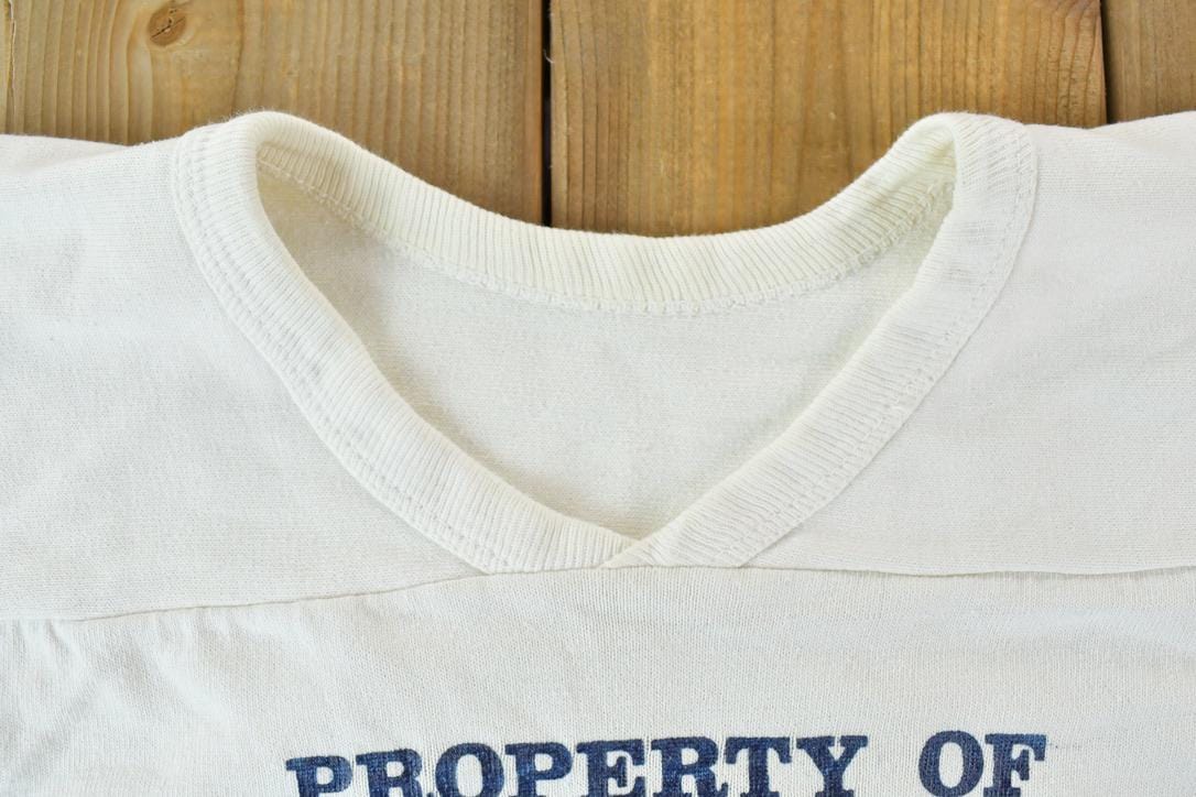 Vintage 1990s St Thomas University Rangers Football Collegiate Crewneck Men's Large from propervintagecanada