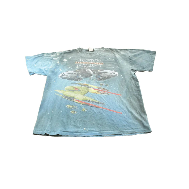 Vintage 1990s Star Wars Episode 1 Trade Federation Droid Movie Promo T- Shirt Mens XL from propervintagecanada