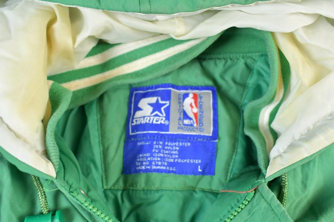 Vintage 1990s Starter Boston Celtics Full Zip NBA Basketball Jacket from propervintagecanada