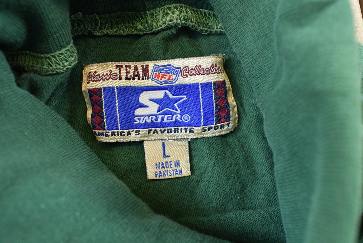 Vintage 1990s Starter Green Bay Packers Long Sleeve Turtleneck Shirt Men's L from propervintagecanada