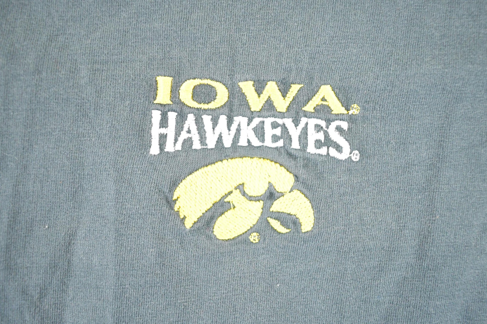 Vintage 1990s Starter Iowa Hawkeyes Collegiate Shirt Men's XL from propervintagecanada