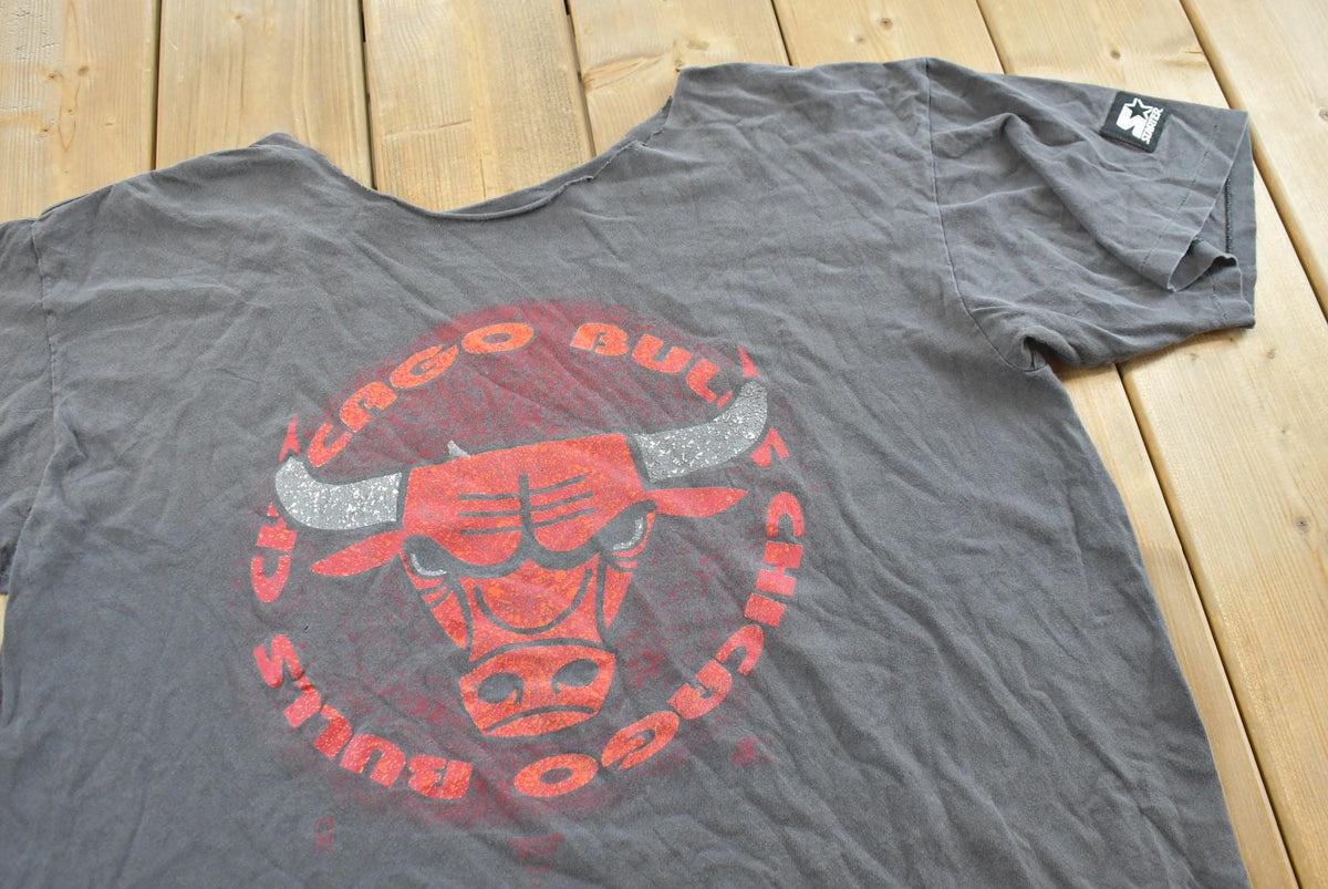 Vintage 1990s Starter NBA Chicago Bulls Graphic T-Shirt Mens XL from propervintagecanada