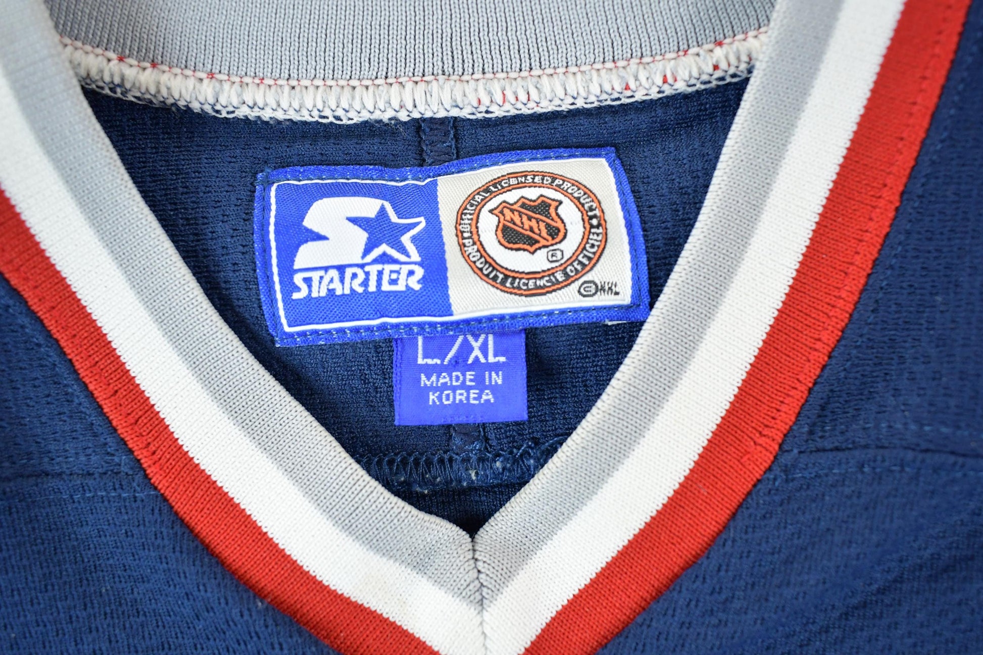 Vintage 1990s Starter New York Rangers Wayne Gretzky Jersey Youth Large Men's Large