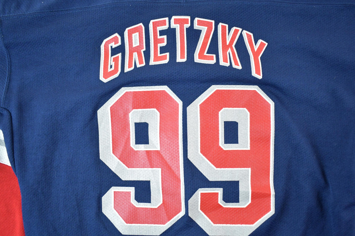 Vintage 1990s Starter New York Rangers Wayne Gretzky Jersey Youth Large Men's Large