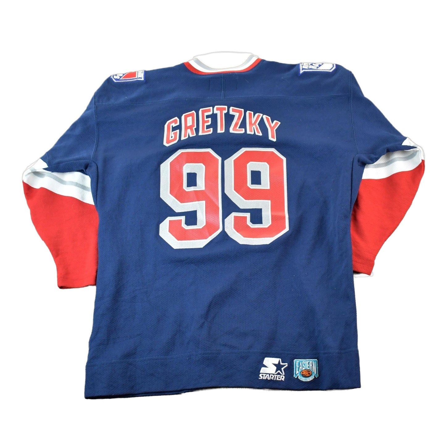 Vintage 1990s Starter New York Rangers Wayne Gretzky Jersey Youth Large Men's Large