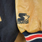 Vintage 1990s Starter NHL Chicago Black Hawks Hockey Wool Varsity Jacket from propervintagecanada