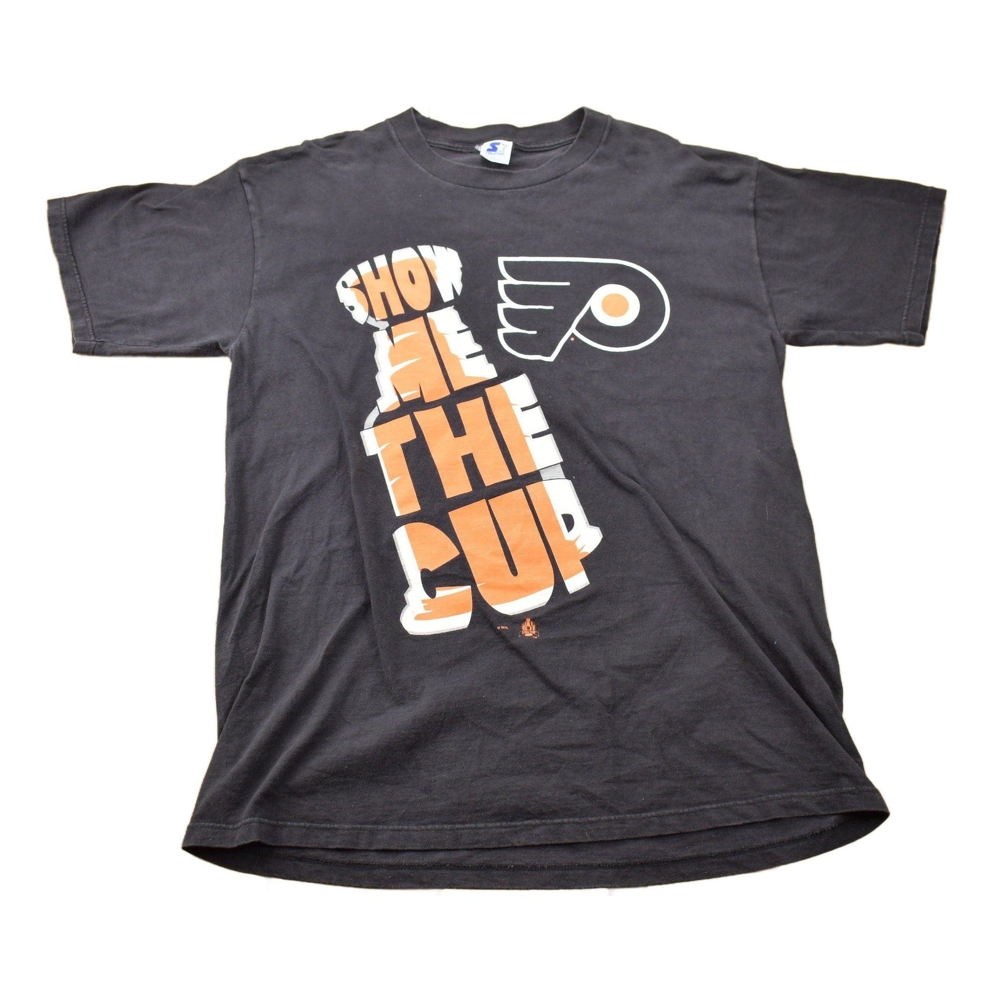 Vintage 1990s Starter Philadelphia Flyers NHL Graphic T-Shirt Men's Large from propervintagecanada