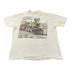 Vintage 1990s Steam Engine Train Souvenir Single Stitch Graphic Print T-Shirt Men&