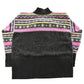 Vintage 1990s Stefano Basics Snowflake Knit Mohair Mockneck Sweater Women's L from propervintagecanada