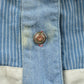 Vintage 1990s Steffano Denim Patchwork Quilted Button Down Men's Large from propervintagecanada