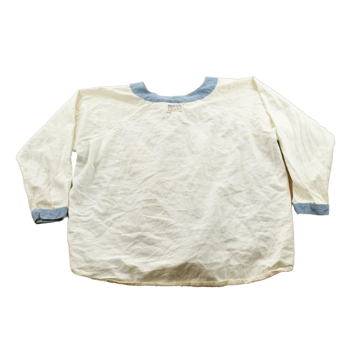 Vintage 1990s Steffano Denim Patchwork Quilted Button Down Men's Large from propervintagecanada