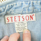 Vintage 1990s Stetson Harley Davidson Embroidered Button Up Denim Shirt Men's L from propervintagecanada