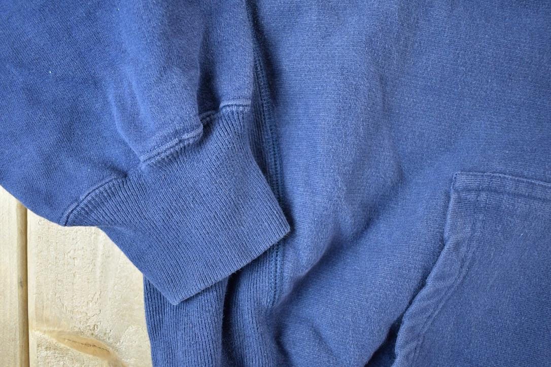 Vintage 1990s Steve And Barry's Duquesne Cross Grain University Hoodie Mens L from propervintagecanada